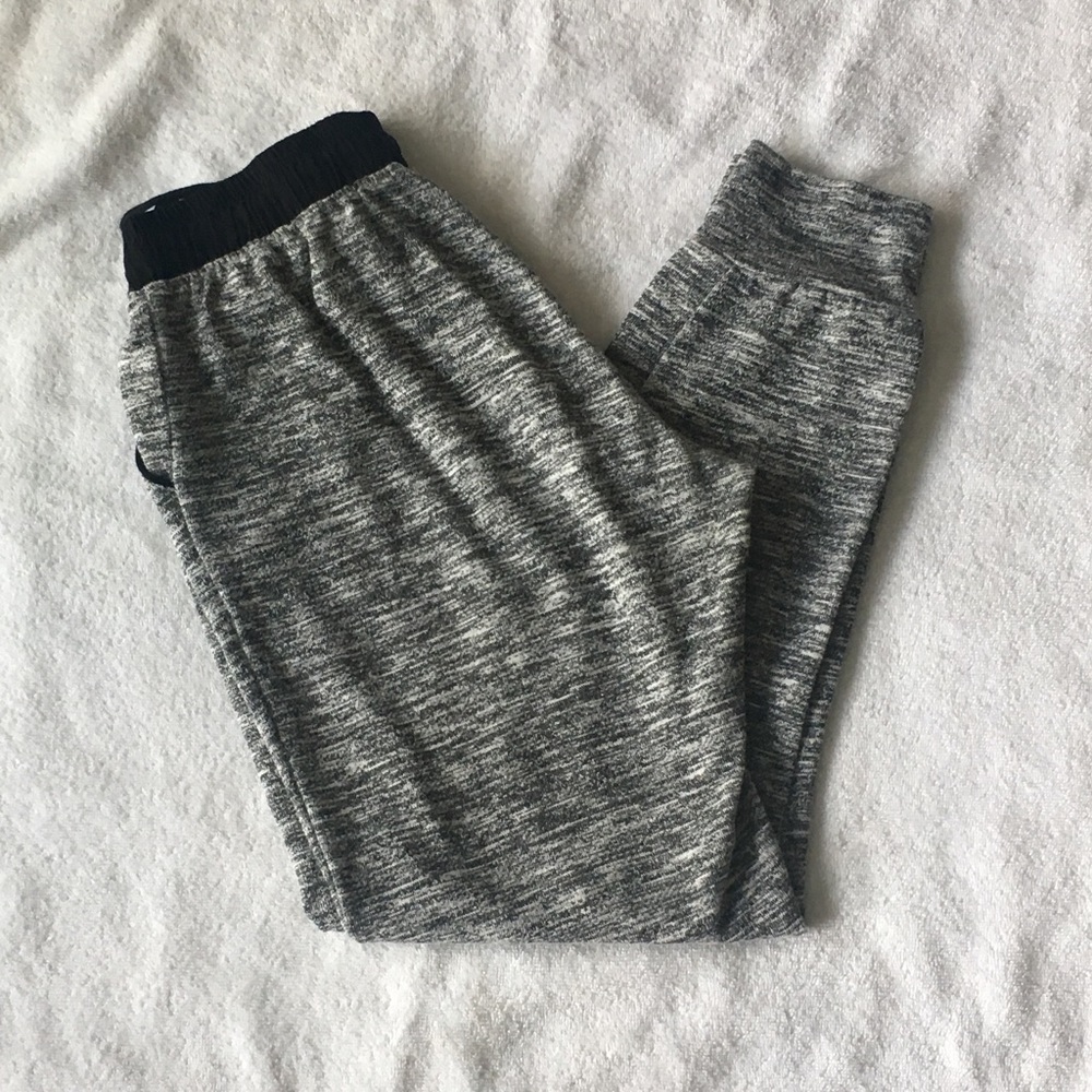 Ambiance || Black, White, Grey Jogger Pants